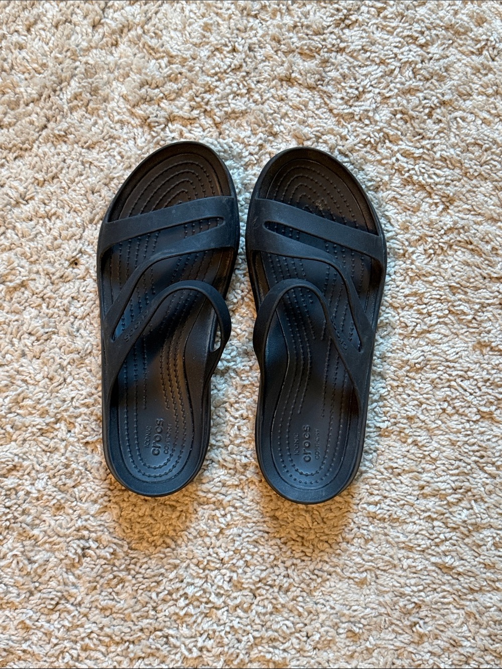 CROCS Women’s Tulum Open Flat Sandals